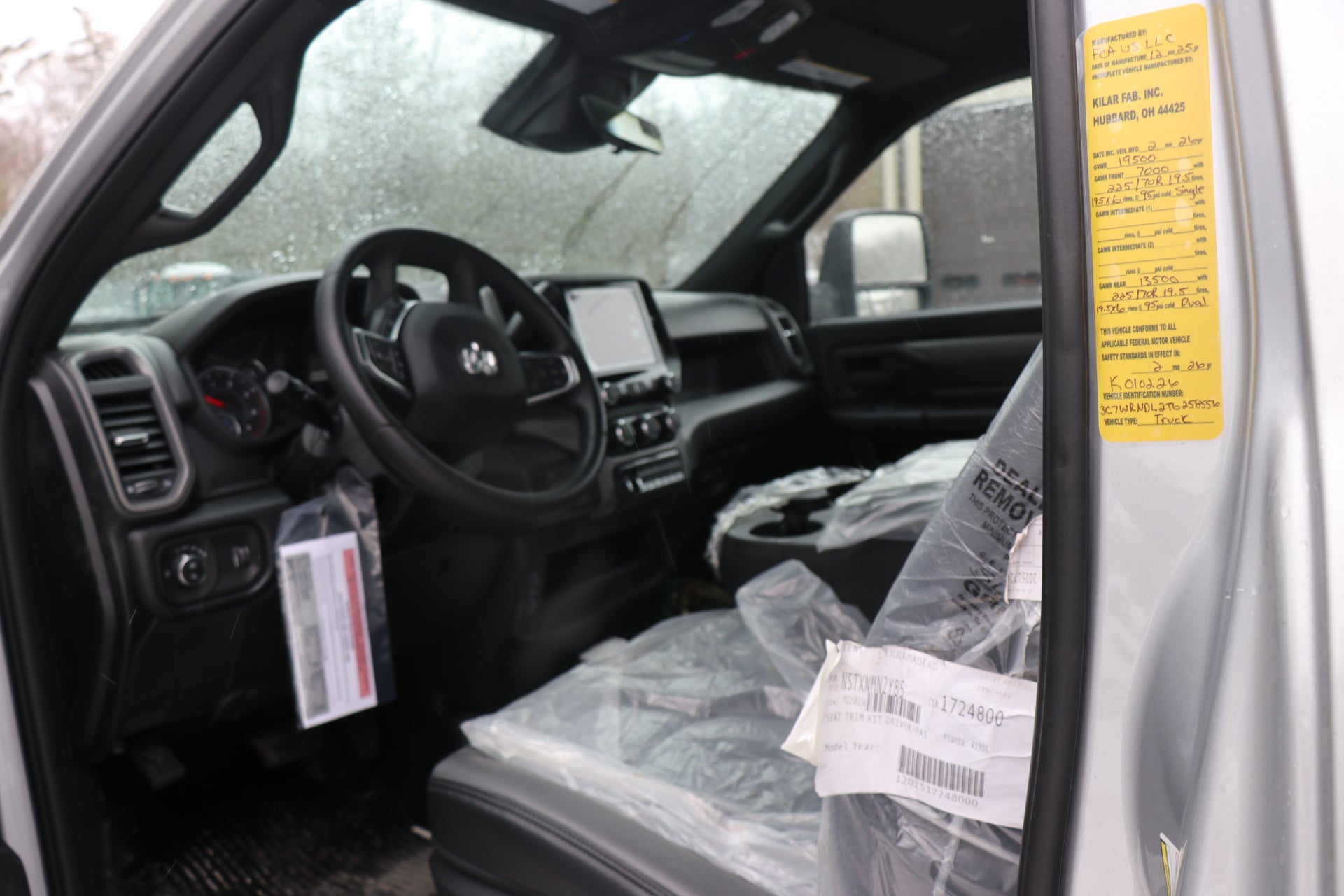 2026 RAM 5500 Chassis Cab Tradesman 4x4 Reg Cab 120" CA 204.5" WB